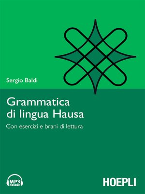 cover image of Grammatica di lingua Hausa